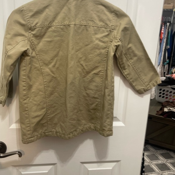 Old navy 5 T tan jacket button down - Picture 12 of 13